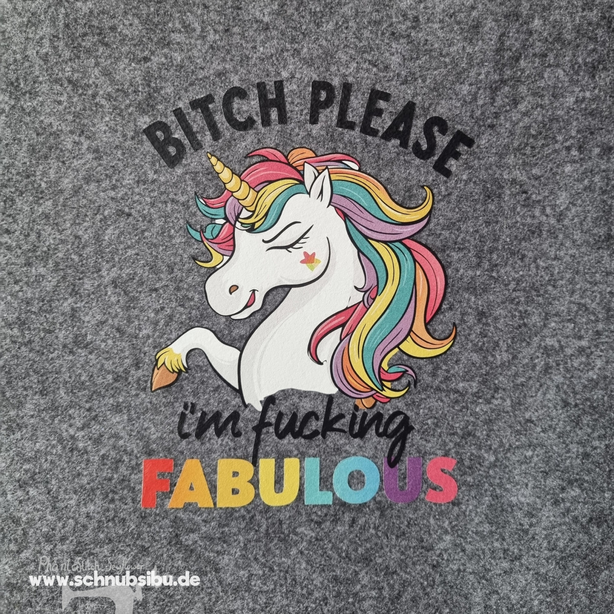 Bügelbild Fabulous